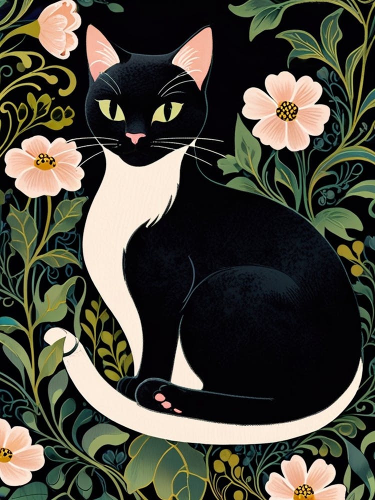 Cat In The Garden 15