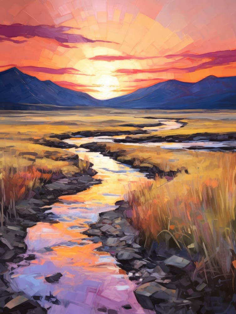 Sunset In The Meadow 5