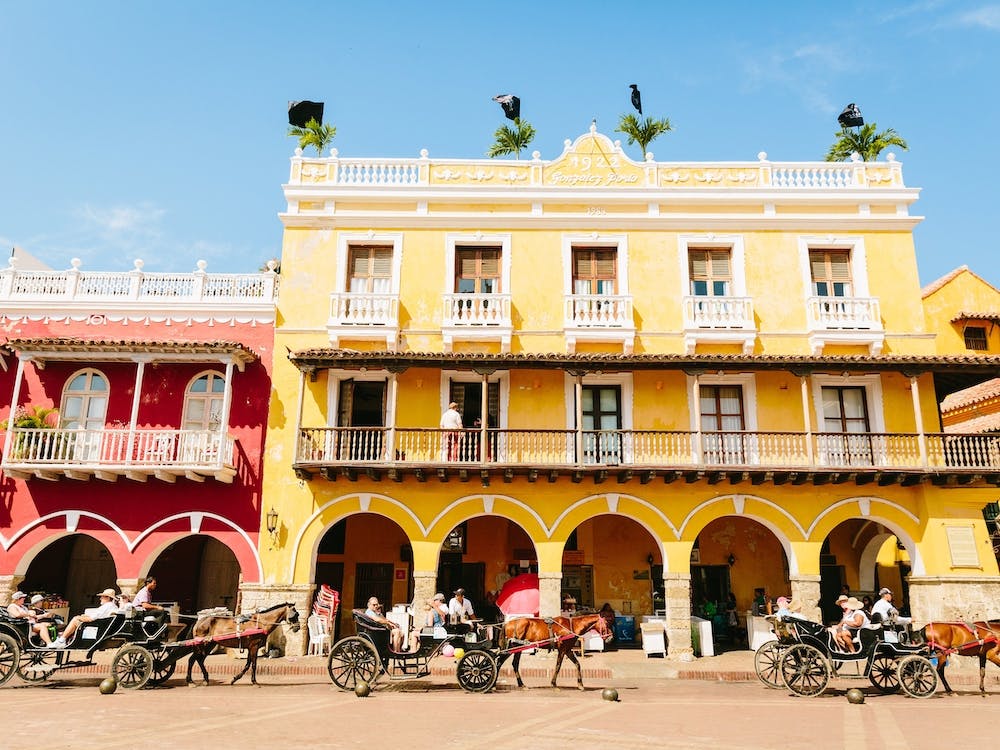 Cartagena Colombia Arches