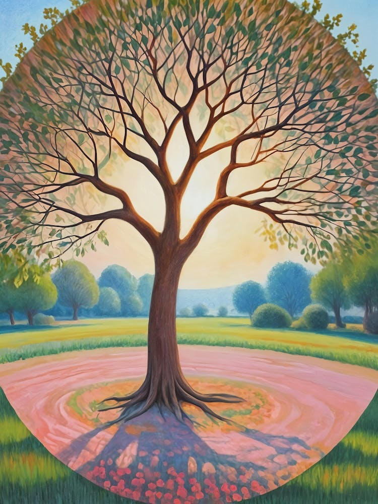 Sunlit Tree