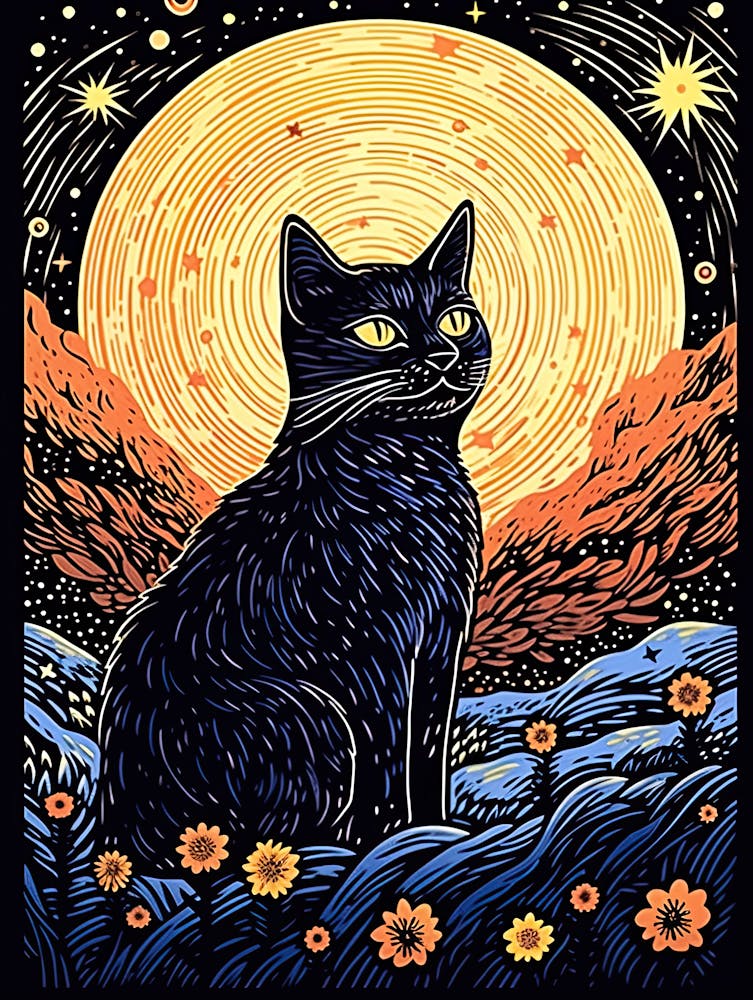 Meteorite Mouser, Psychedelic Cats series