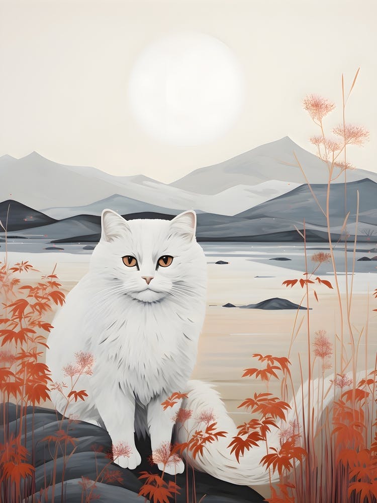 Modern Japandi Cat 4