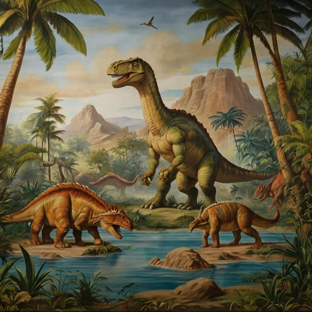 Dinosaurs In The Jungle 3