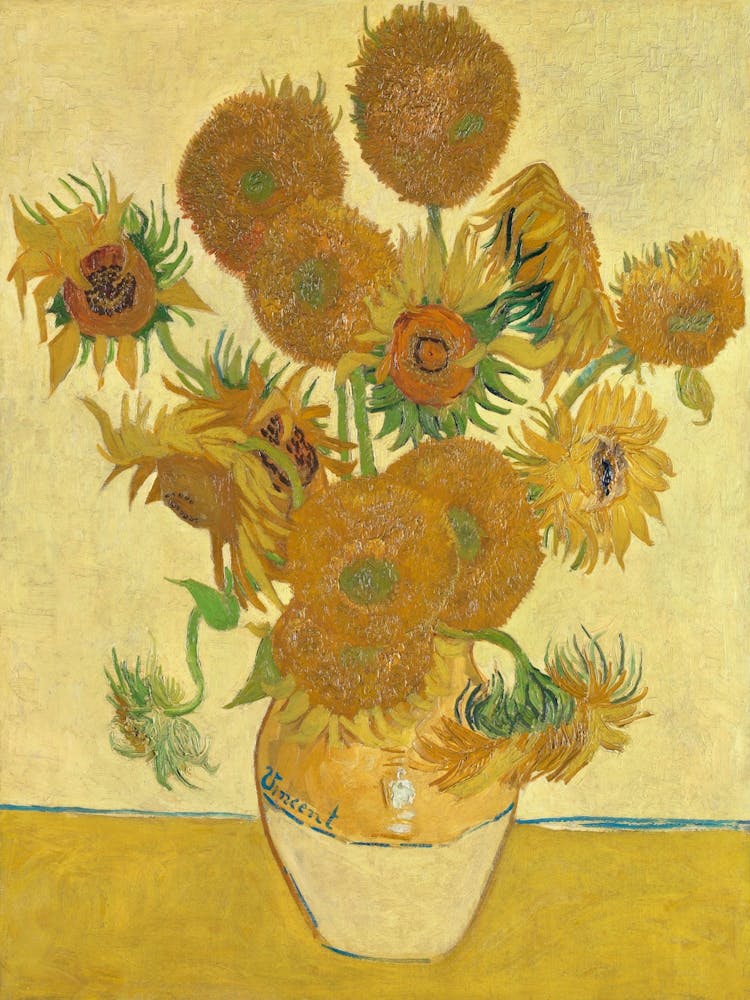 Sunflowers (1888), Vincent Van Gogh