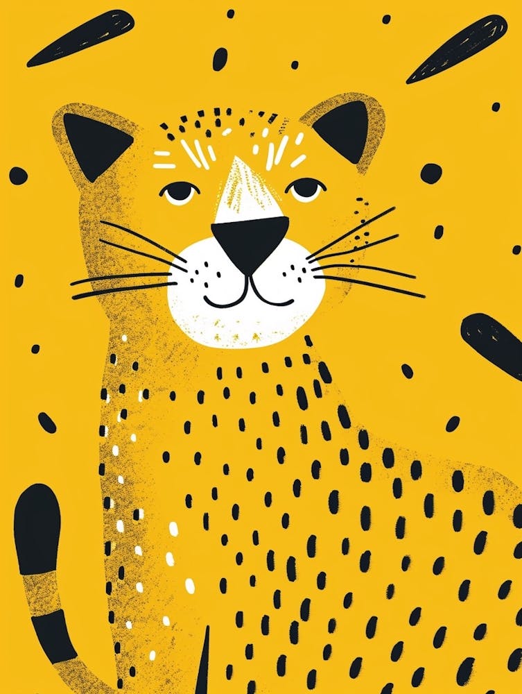 Yellow Mountain Lion 6