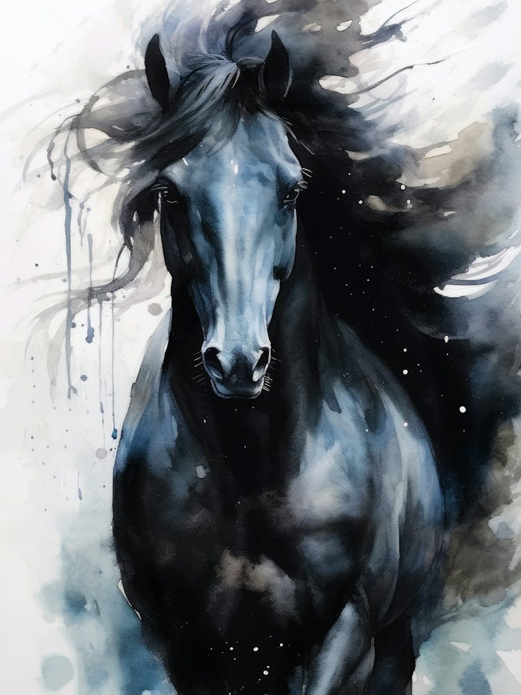Black Horse animal