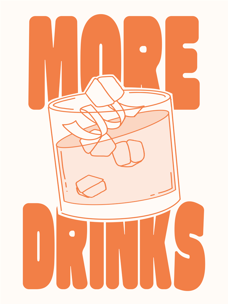 MORE DRINKS - Orange
