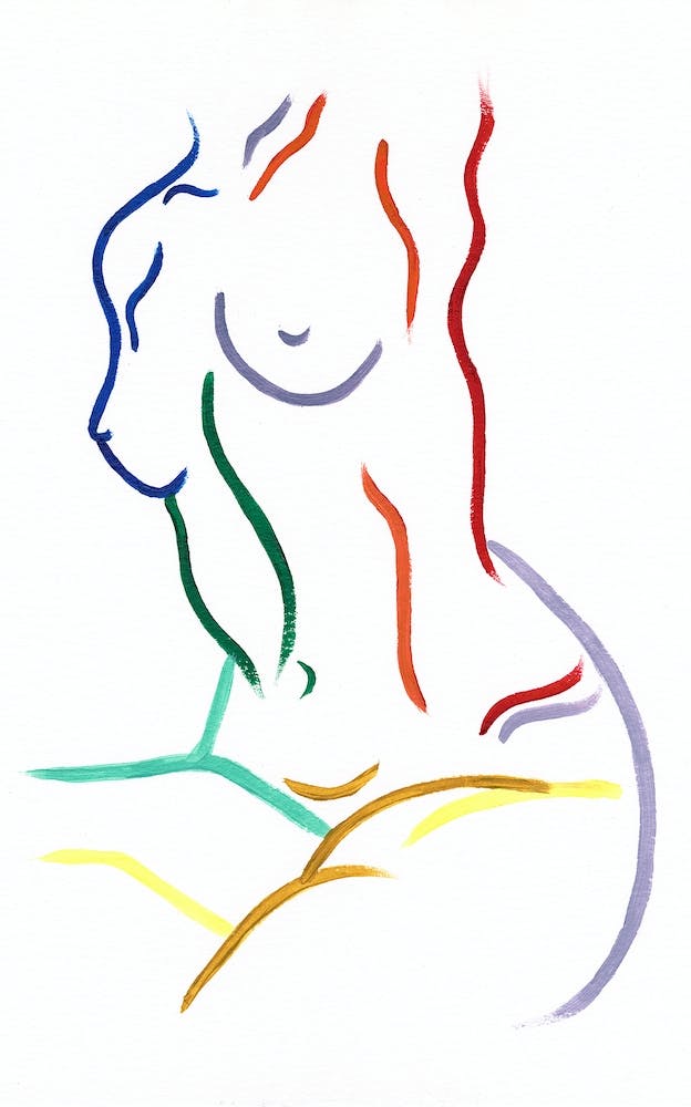 Rainbow Nude
