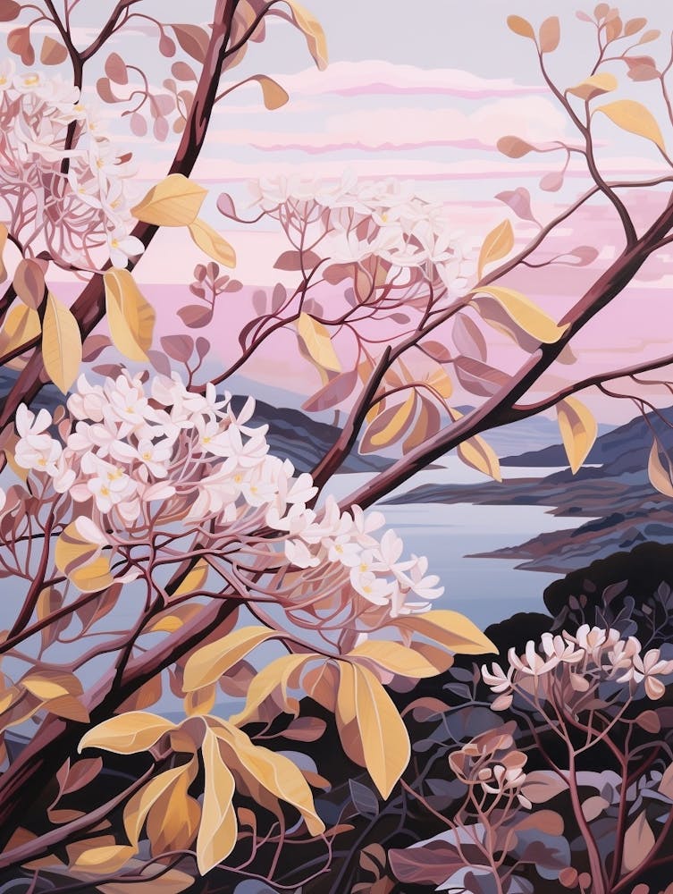 Lilac 3 Flower Painting