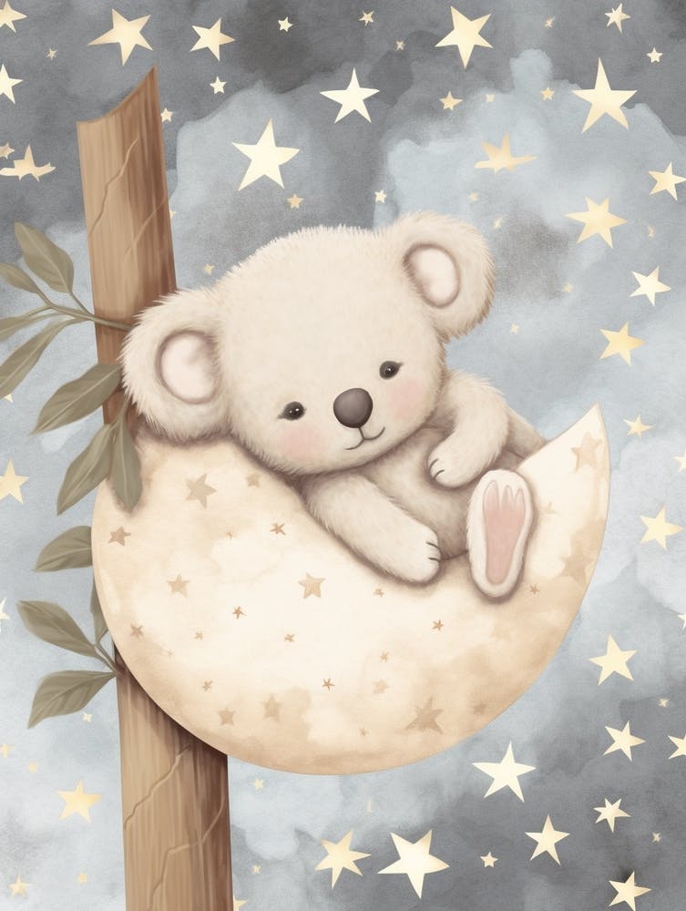 Sleeping Baby Koala 2