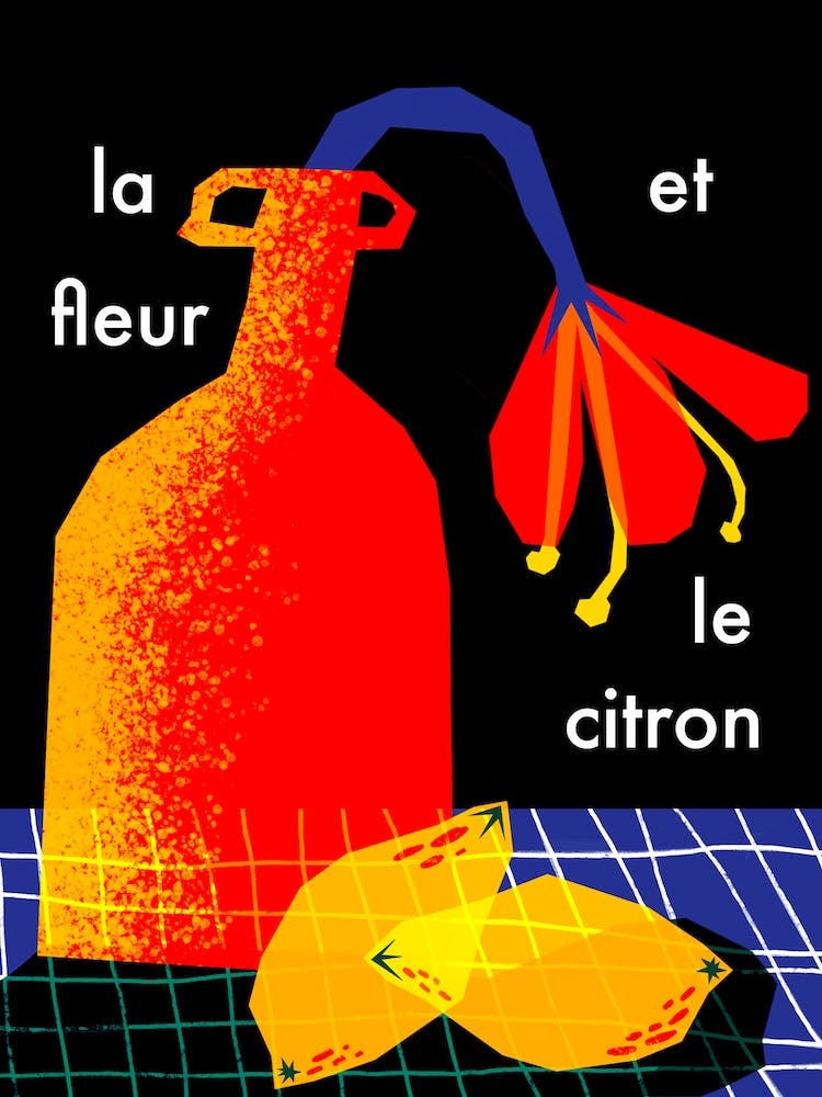 La Fleur Et Le Citron