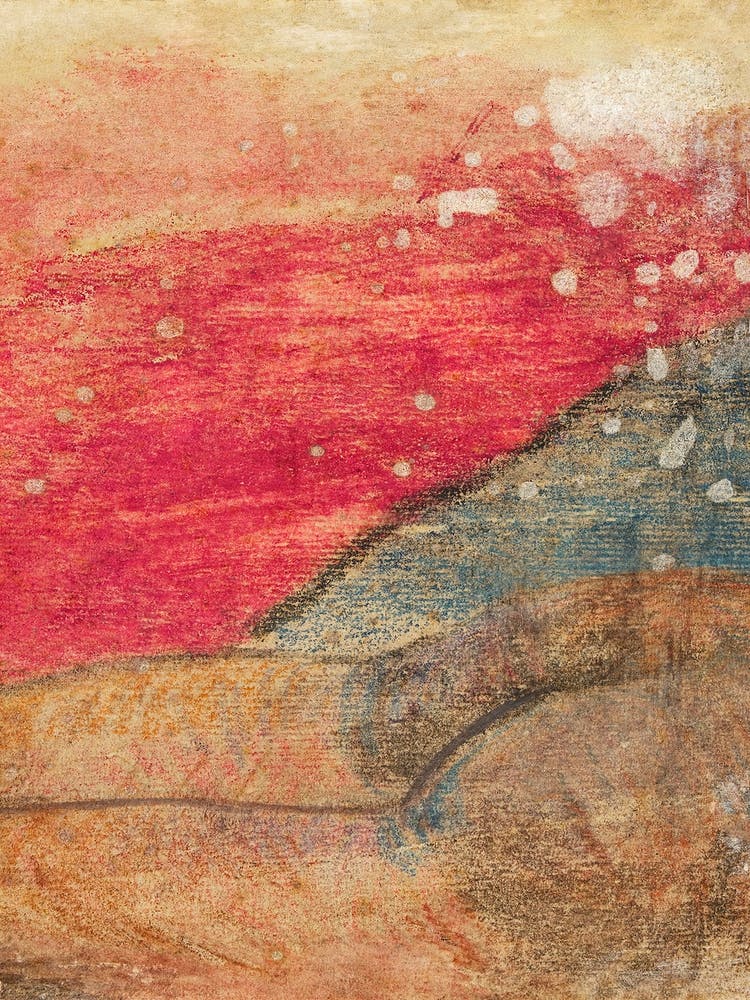 Reclining Tahitian (Fragment) (1894), Paul Gauguin