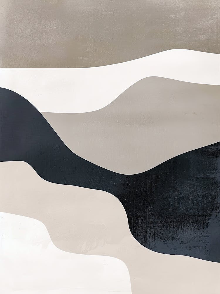 Muted Landscapes Minimalist Style