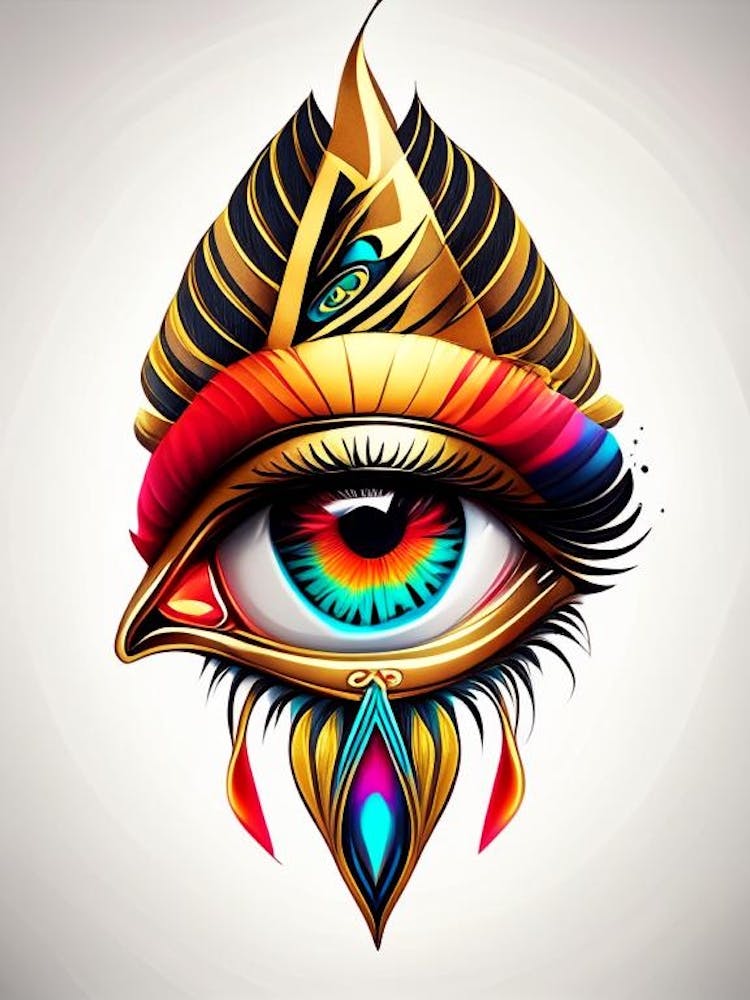 Eye Of Horus, Symbol, Third Eye Tattoo 1