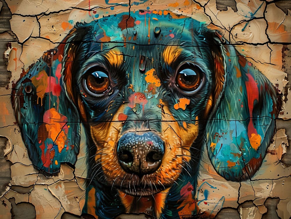 Dachshund Fine Art Portrait 1