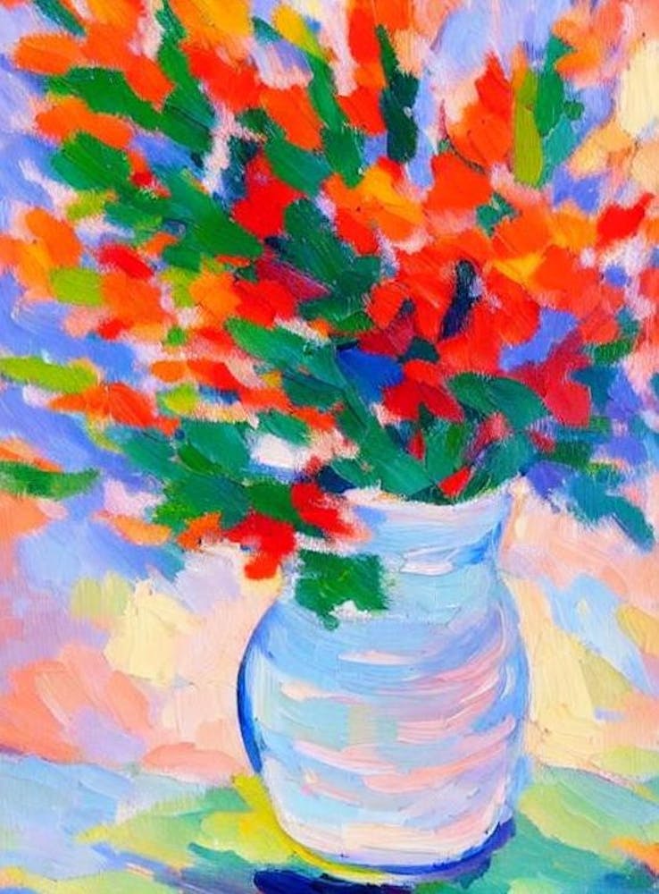 Part Of Your Home Matisse Inspired Flower
