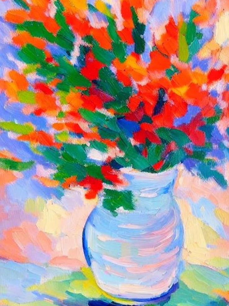 Part Of Your Home Matisse Inspired Flower