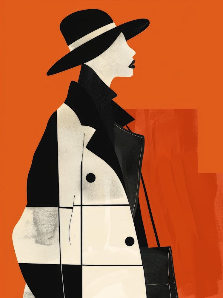 Woman In A Coat