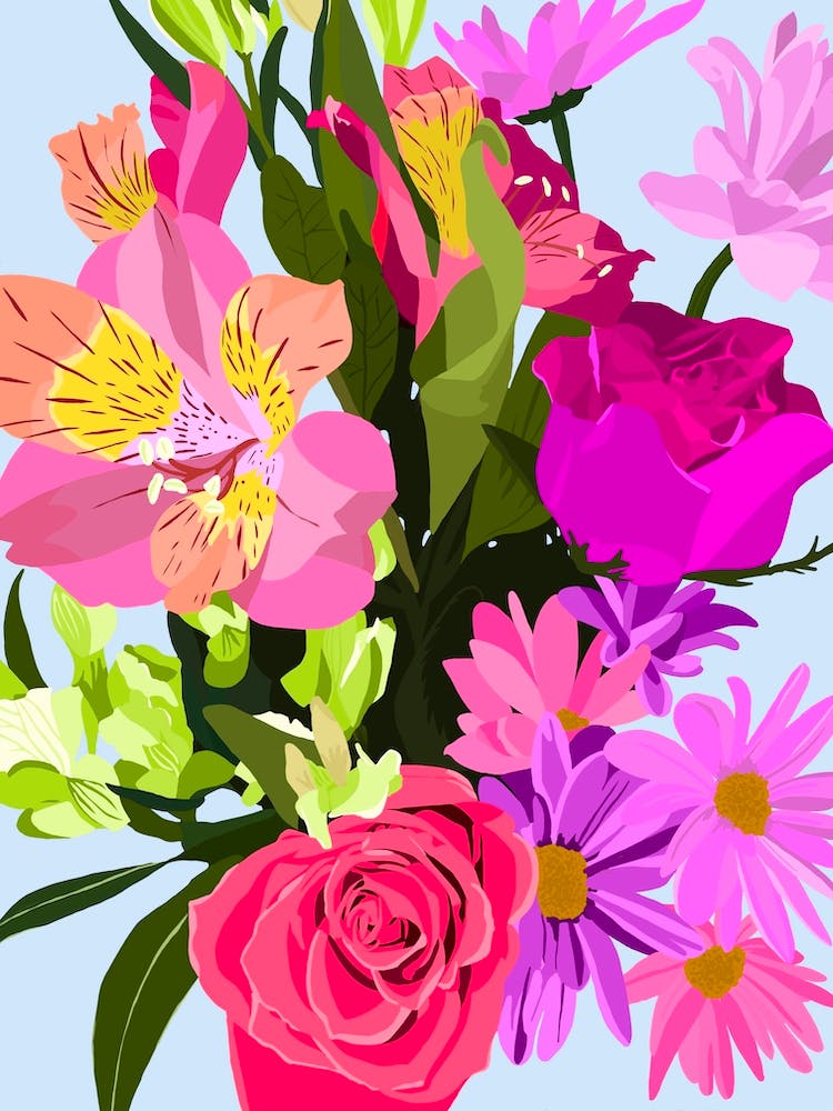 Summer Bouquet - Bouquet Of Flowers