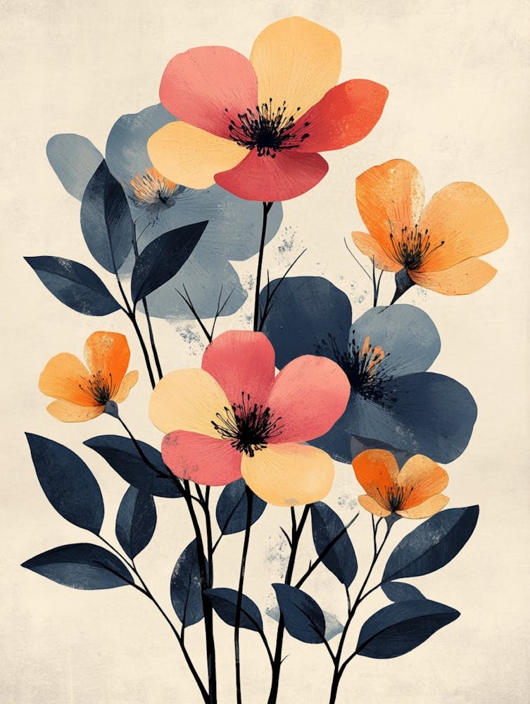 Flowers Canvas Print 6