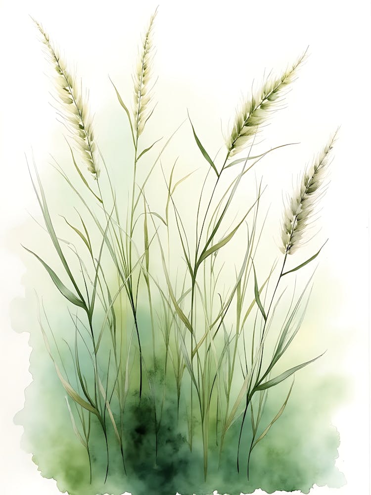 Gentle Sage-Toned Garden Leaves