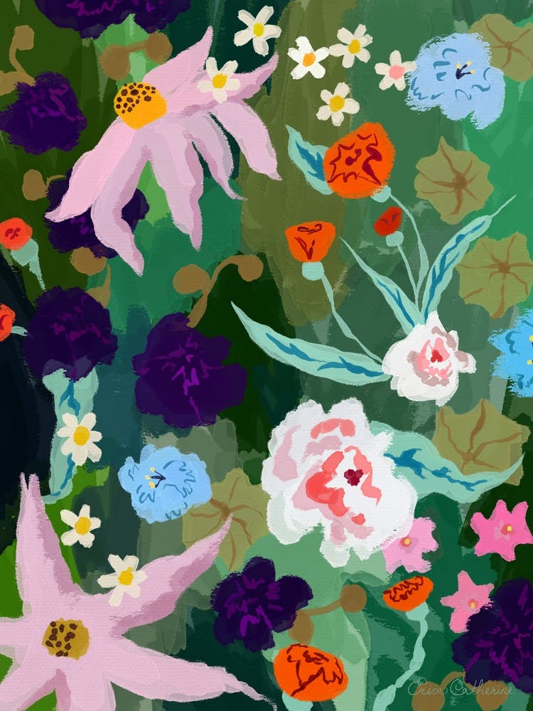 Flowers In The Garden