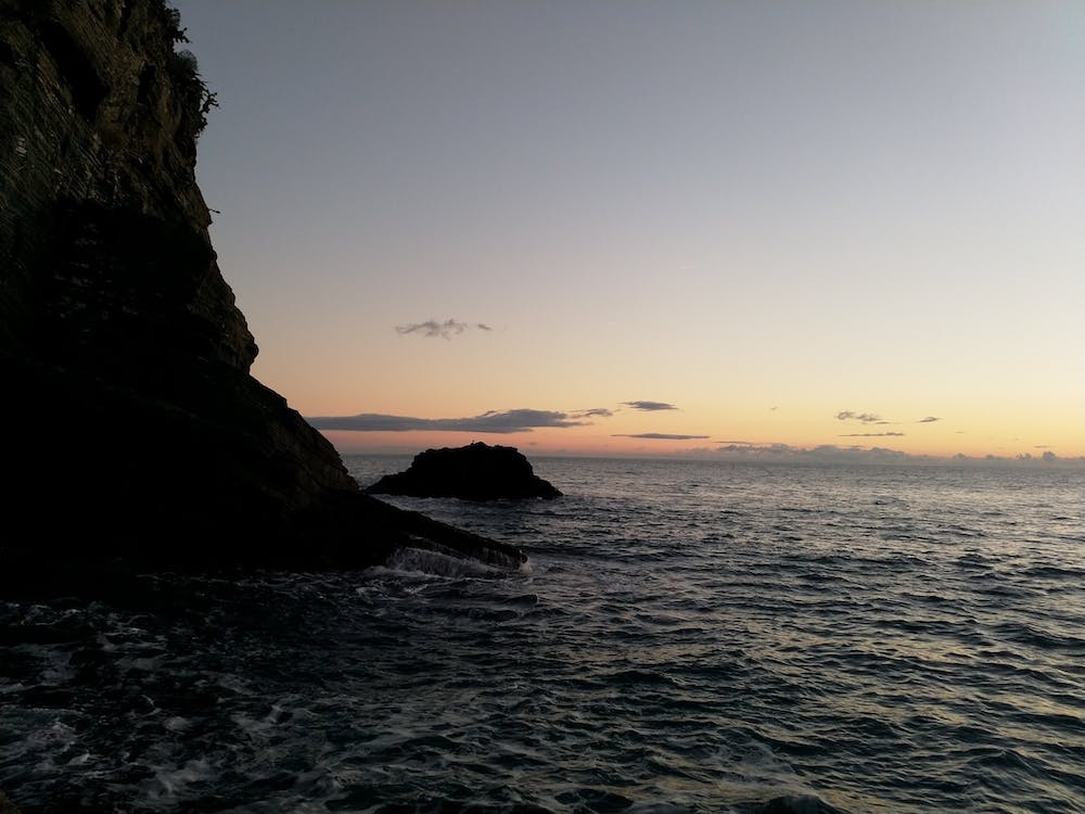 Sunset At The Cliffs Italy