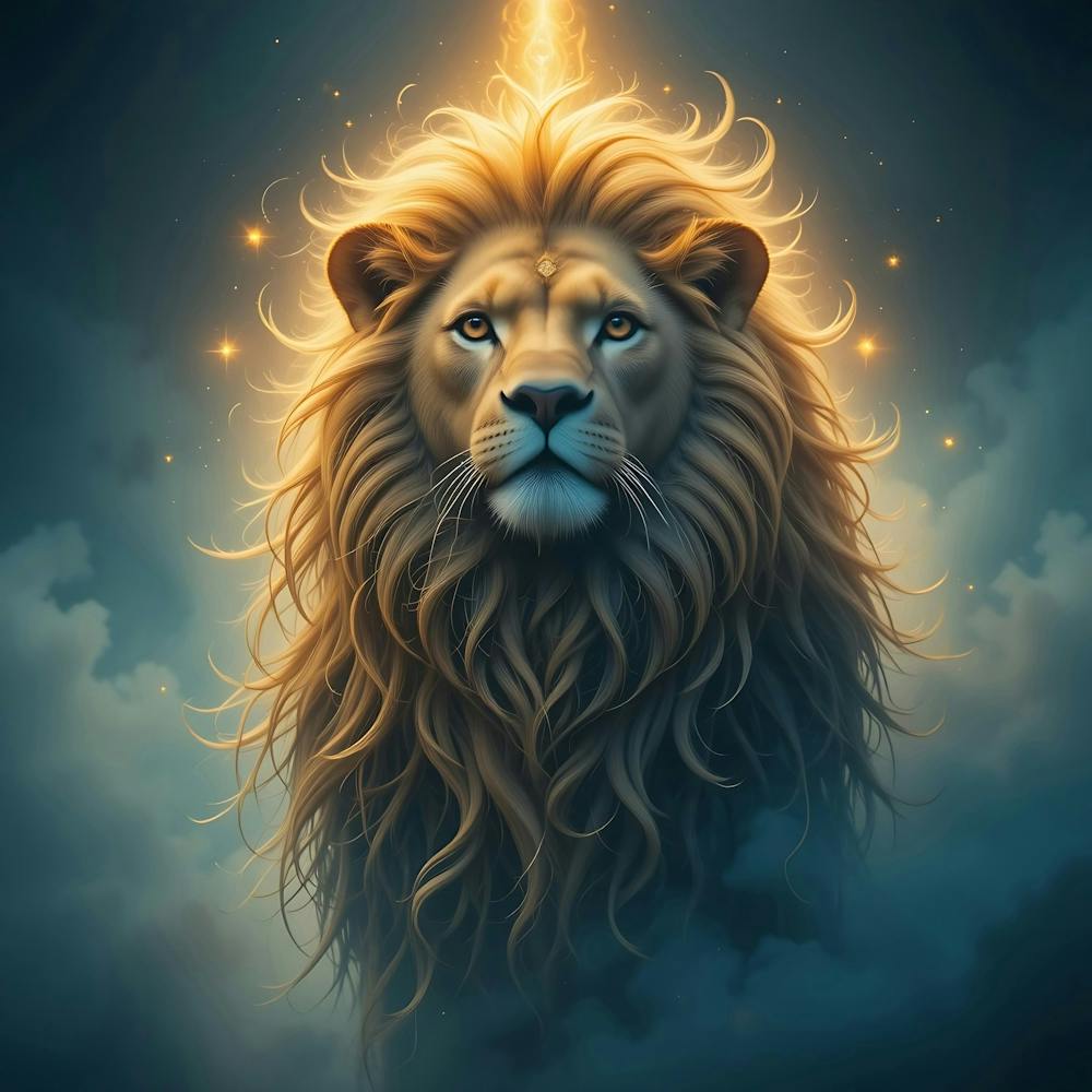 Lion Digital Painting