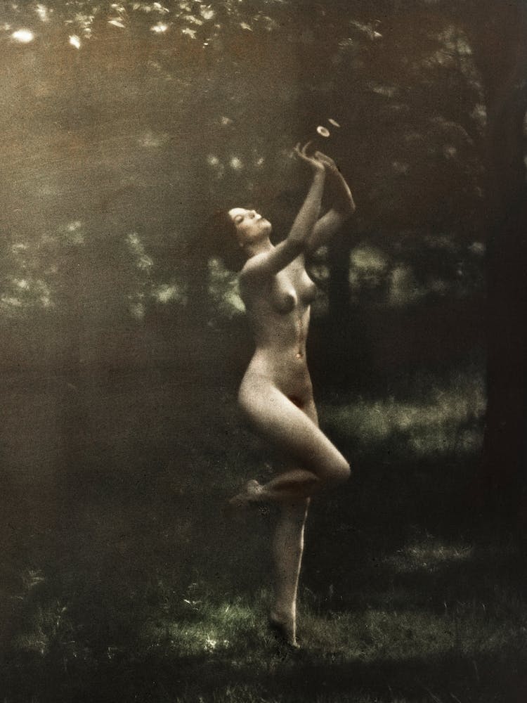 Nude Dancer With Aulos, Arnold Genthe