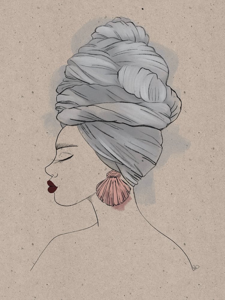 Turban Woman 2