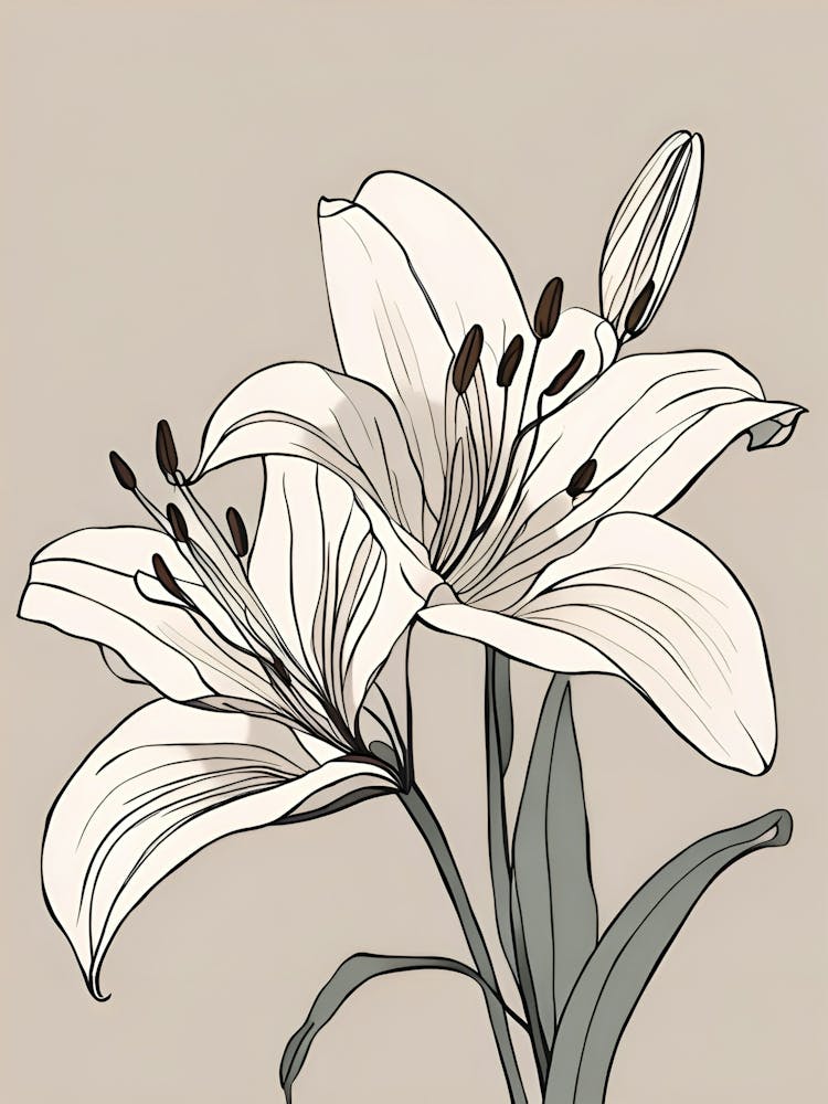 Two Lilies
