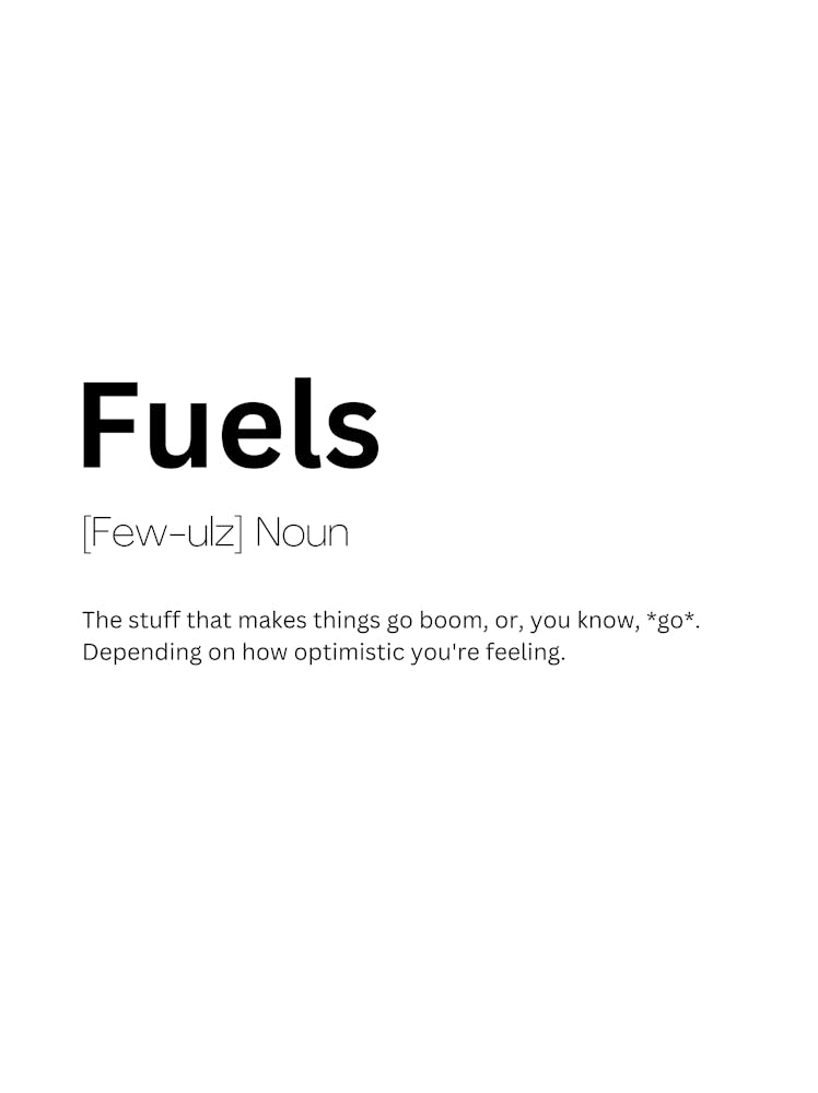 Fuels Definition Meaning 1