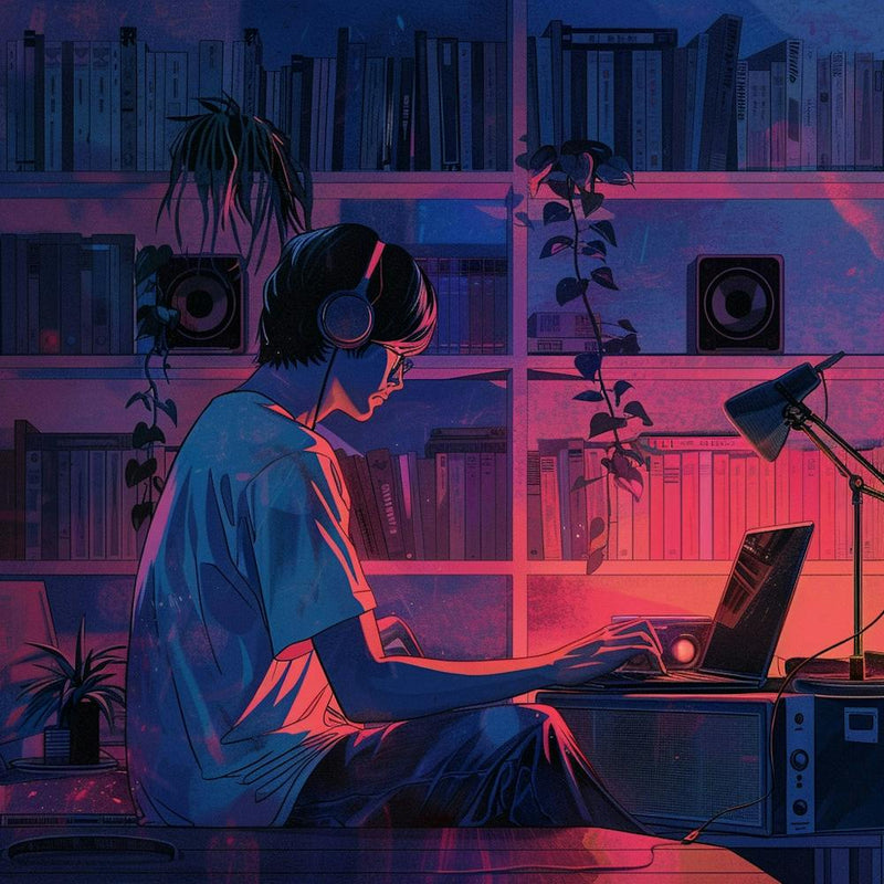 Desktop Wallpaper Lofi Laptop