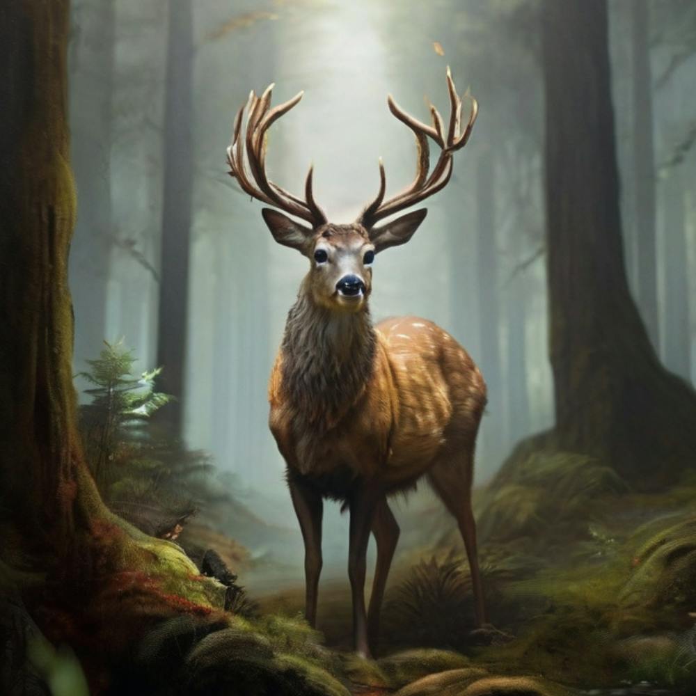 Deer In The Forest