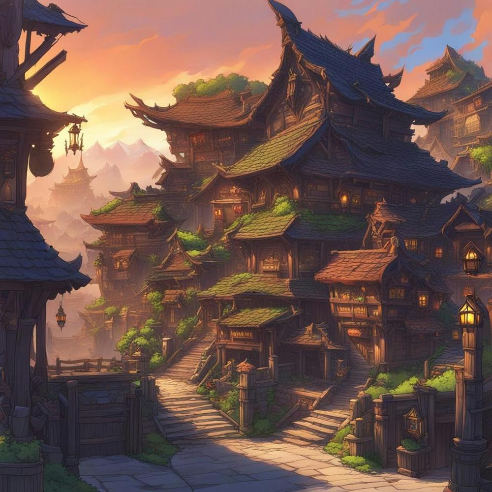 Warcraft Orc Town 1 (1)