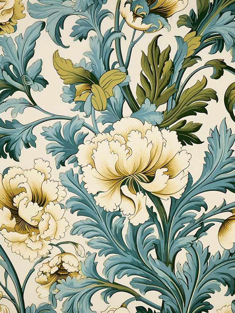Victorian Floral Wallpaper 5