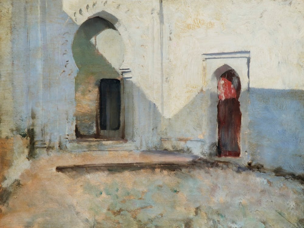Courtyard, Tétouan, Morocco, John Singer Sargent