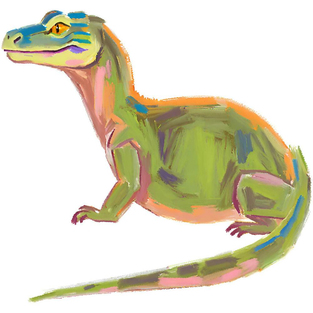 Komodo Dragon Lizard 03