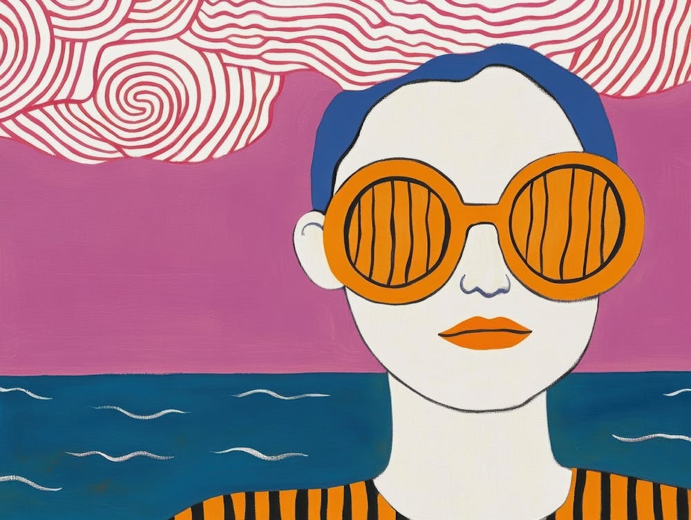 Woman With Sunglasses 3