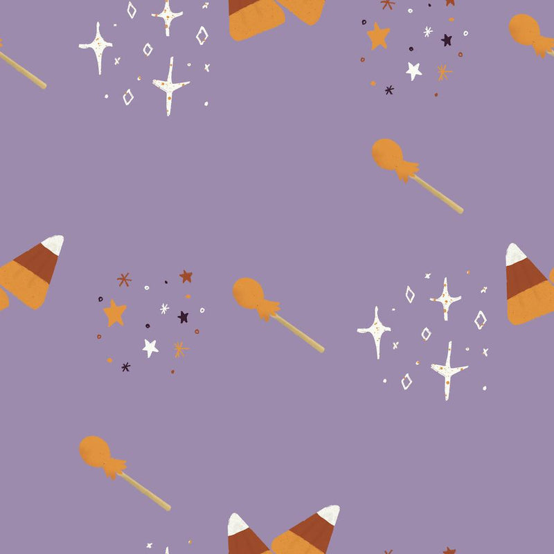 Lollipop and Candy Corn Repeat Purple