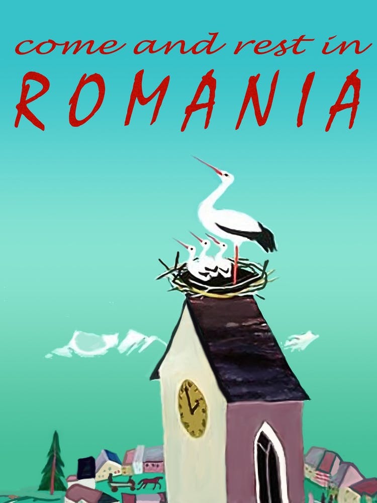 Romania, Storks On The Roof