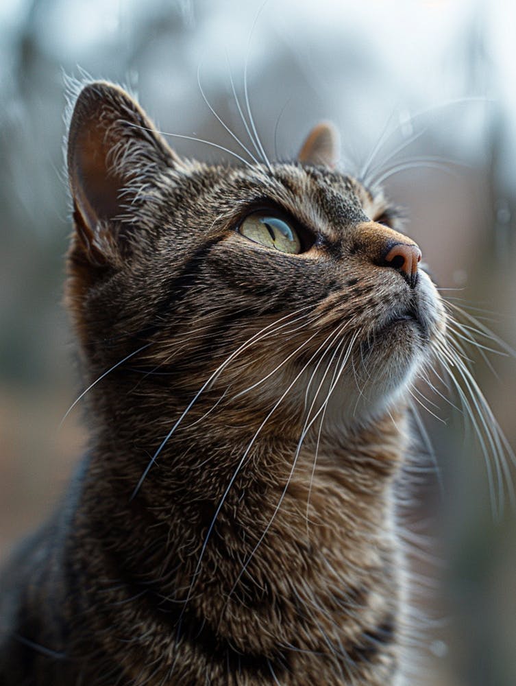 Long Distance Commercial Photography Of Short Hair Cat, Different Angles And Actions, Bright Room , Minimalist Backdrop, Camera, Soft Light, Scene Graph, Home Simple Scenes, Modern Simplicity, Indoor Lighting, Real Photos