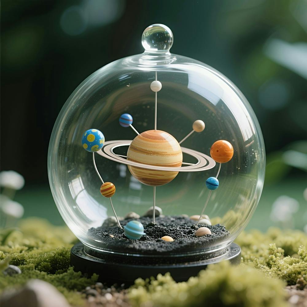 Planètes Sous un Dôme en Verre 2