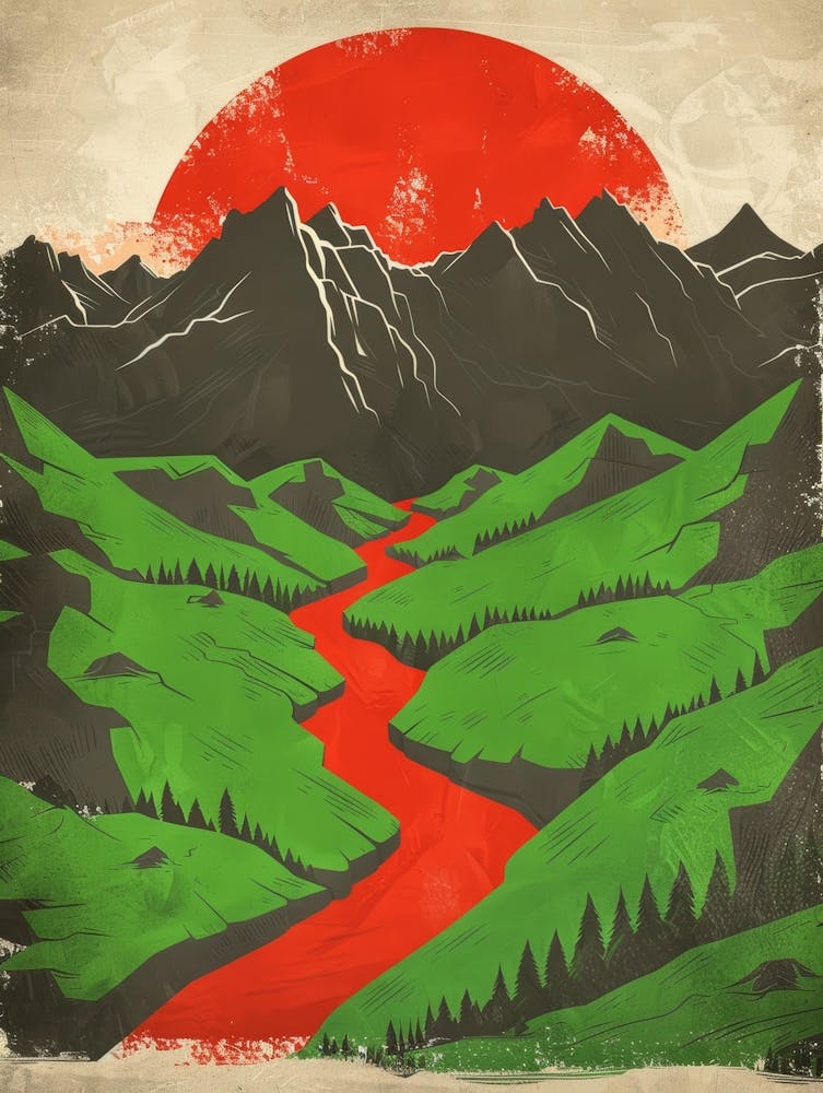 Red River In The Mountains