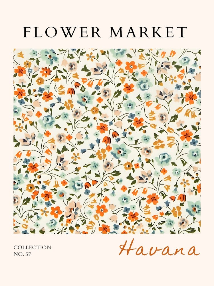 Flower Market Havana