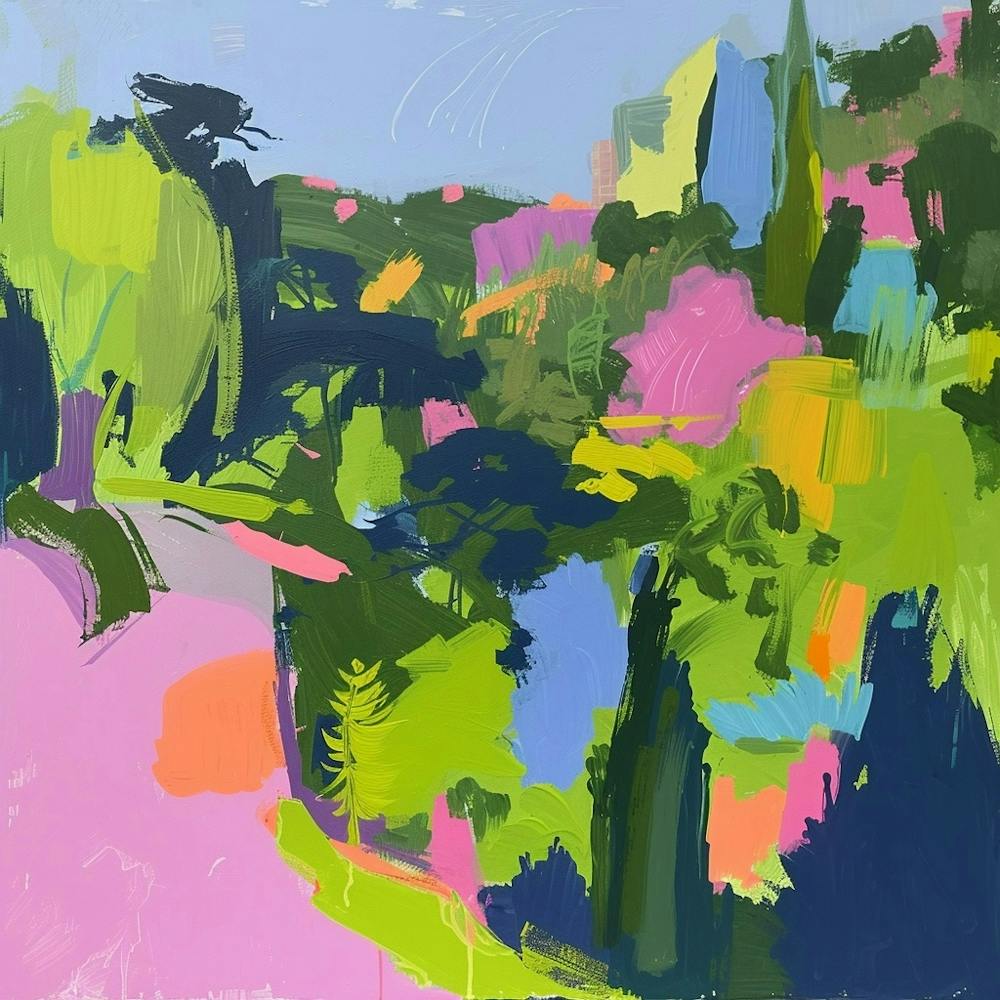 Abstract Park Collection Parc Des Buttes Chaumont Paris 6