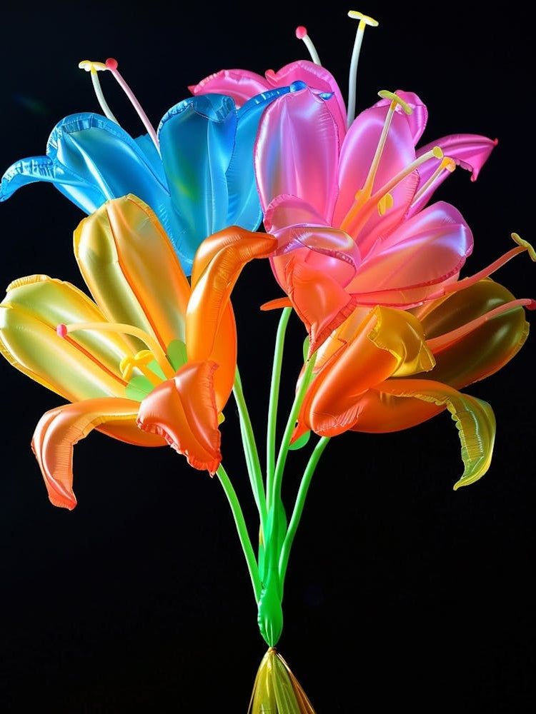 Bright Inflatable Flowers Honeysuckle 3