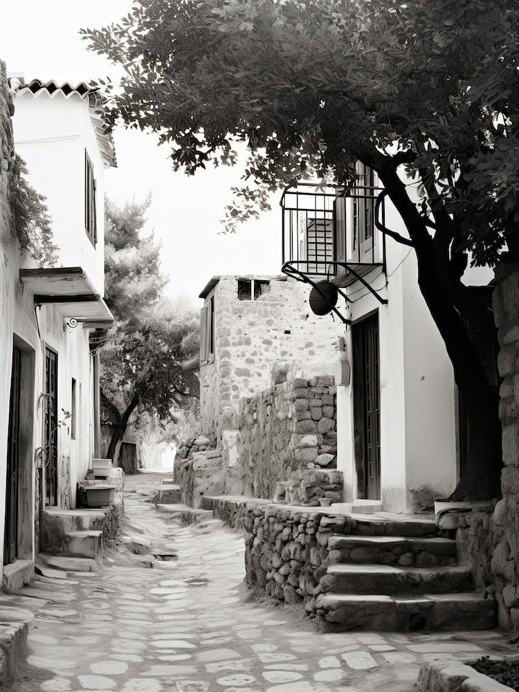 Bodrum, Turkey, Fotografie in Schwarz und Weiß 3