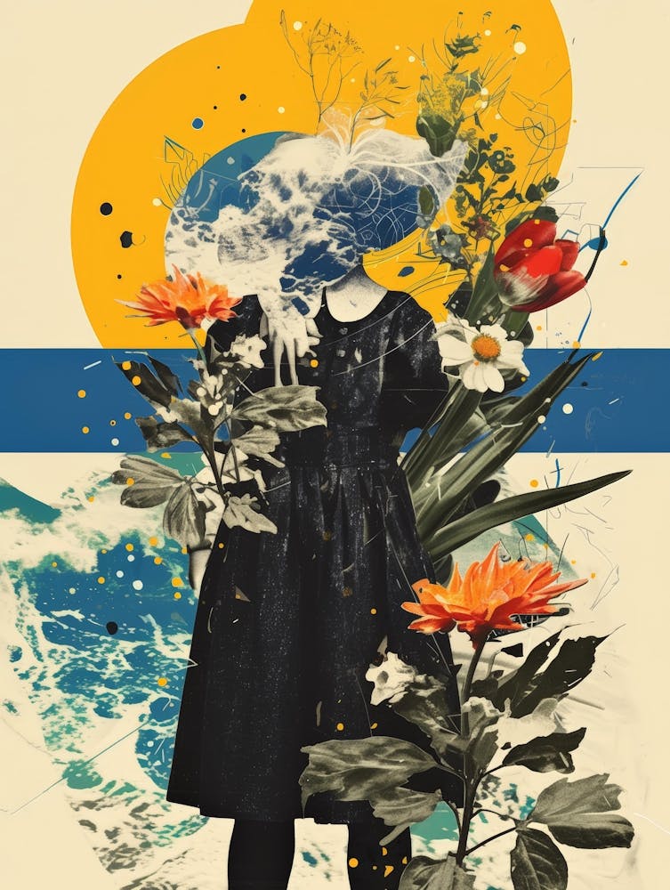 'The Girl With Flowers' 1