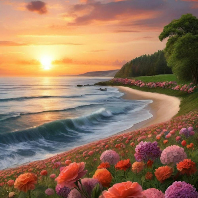 Sunset At The Beach